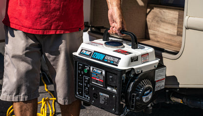Pulsar PG1202SA 1200 Watts Portable Gasoline/Oil 2-Stroke Generator-4