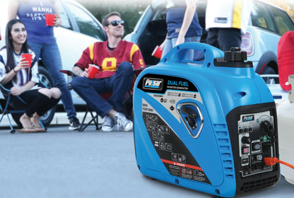 Pulsar 2200W Parallel Ready Portable Dual Fuel Inverter Generator PG2200BiS-2