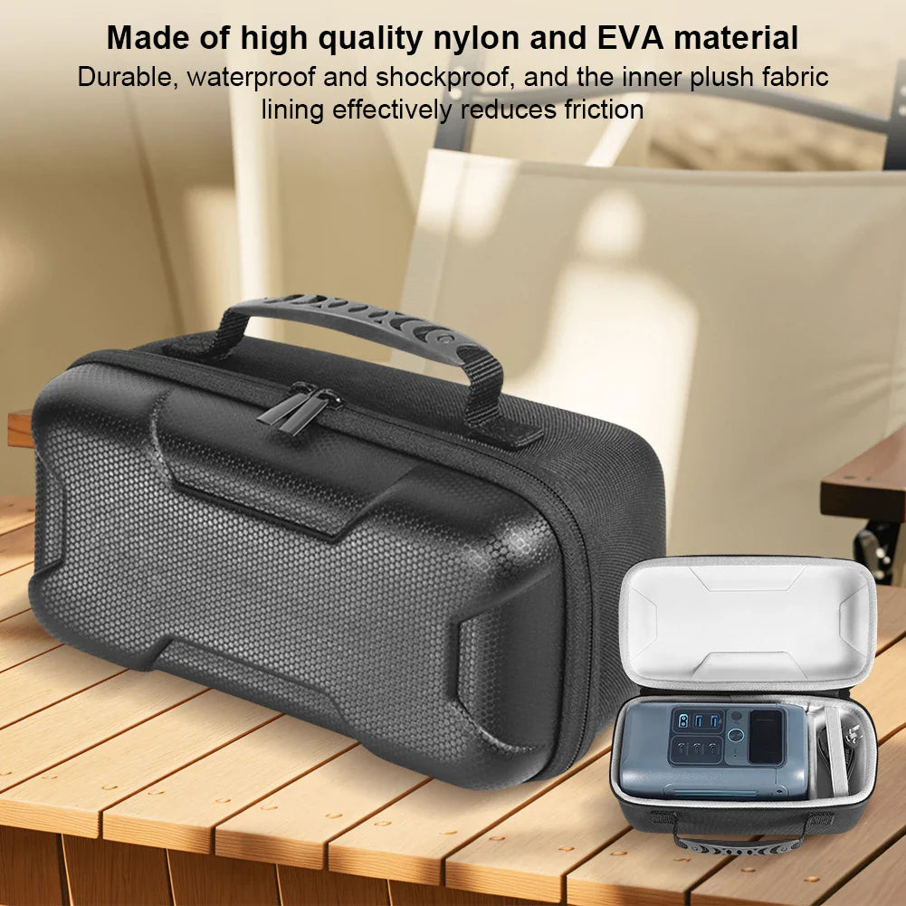 For Anker SOLIX C200 DC Power Bank Station Outdoor Power Storage Box 60000mAh Portable Generator Hard Travel Case Storage Bag-1