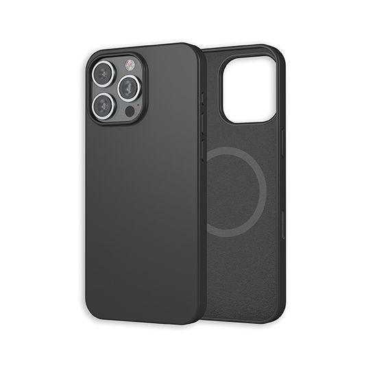Coque silicone MagSafe iPhone 16 Pro Max - Noir-0